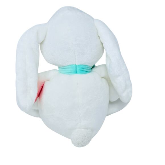 Henglu International Max Studio White Plush Bunny Rabbit Easter Stuffed Animal - Picture 2 of 14